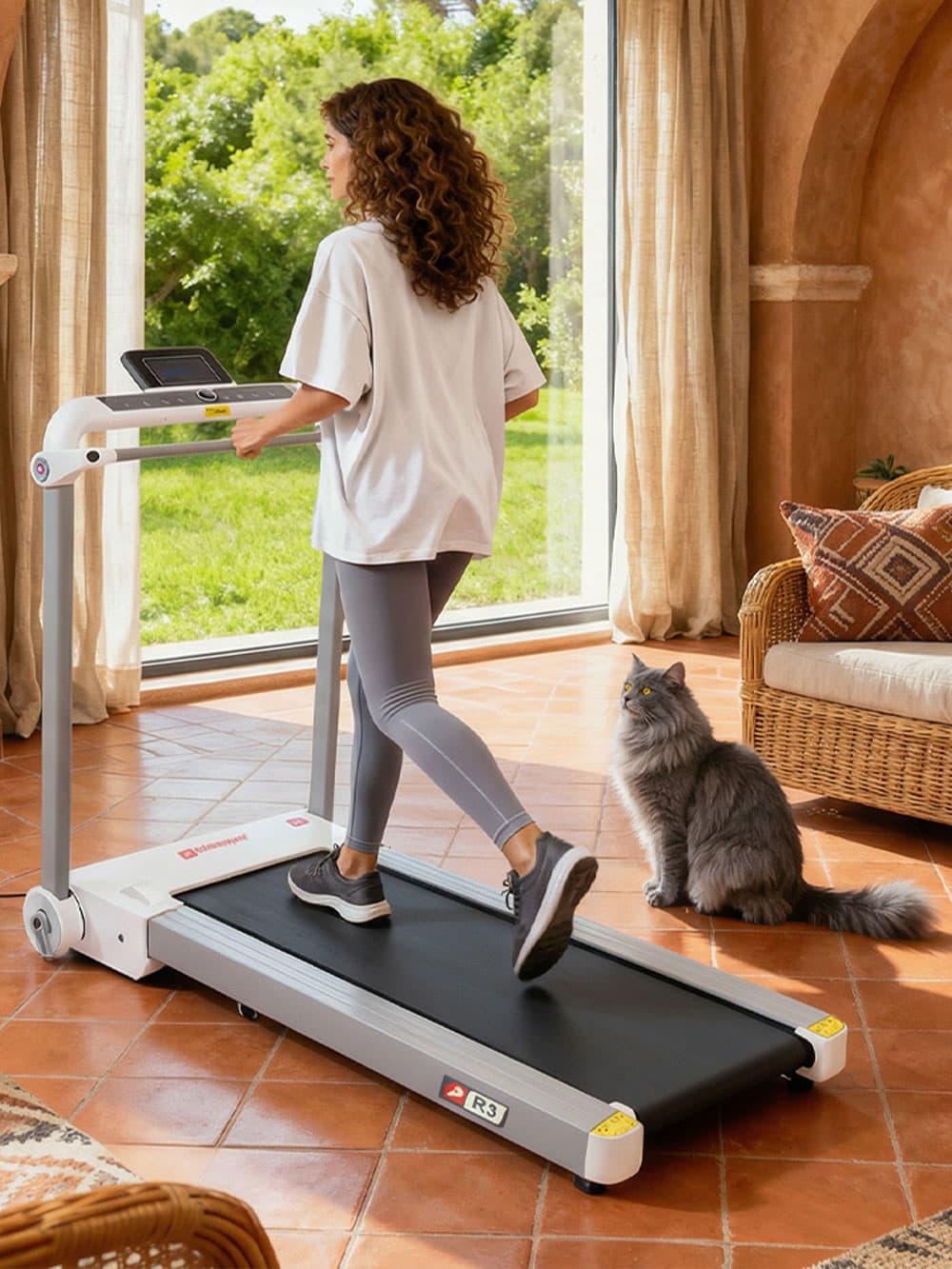 Un tapis qui se range.