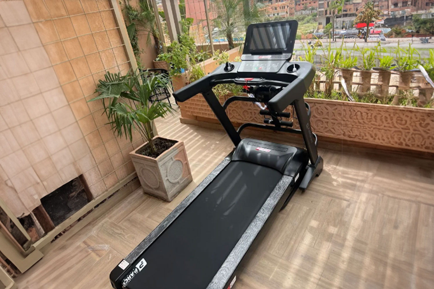 Tapis de course avec écran tactile